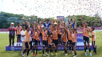 Amartha Piala Soeratin U-13 Sulbar Sukses Digelar, UMKM Ketiban Berkah