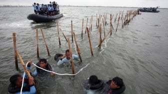 Tak Hanya Ganggu Nelayan, Menteri KKP Sebut Pagar Laut Tangerang dan Bekasi Ganggu Operasional PLTU