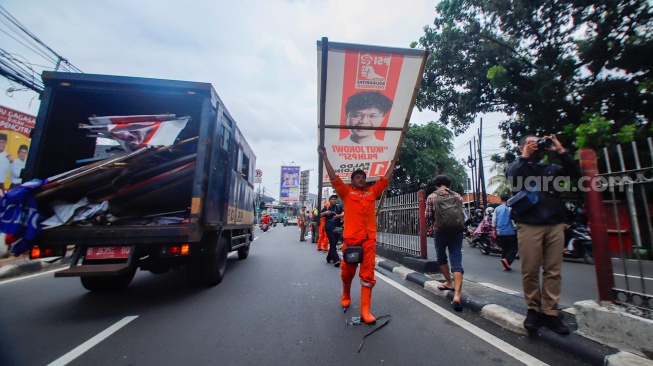 Masuki Masa Tenang Pemilu, Bekasi Sudah Bersih dari Alat Peraga Kampanye?