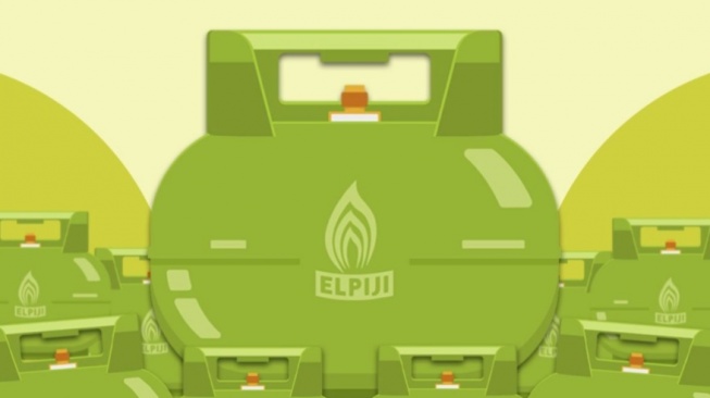 Ilustrasi tabung gas LPG 3 kg (X/Kementerian Energi dan Sumber Daya Mineral RI)